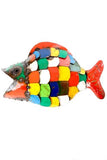 Zim Fish of Recycled Metal