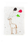 Recycled Paper Note Card - Kenya