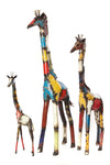 Giraffe of Recycled Oil Drum