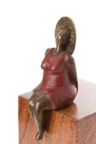 "Seaside Diva" Lost Wax Bronze Sculpture