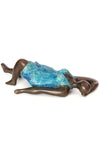 "Lady Stargazer" Lost Wax Bronze Sculpture