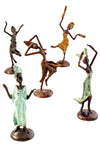 "Celebrating Lady” Series Lost Wax Bronze Sculpture